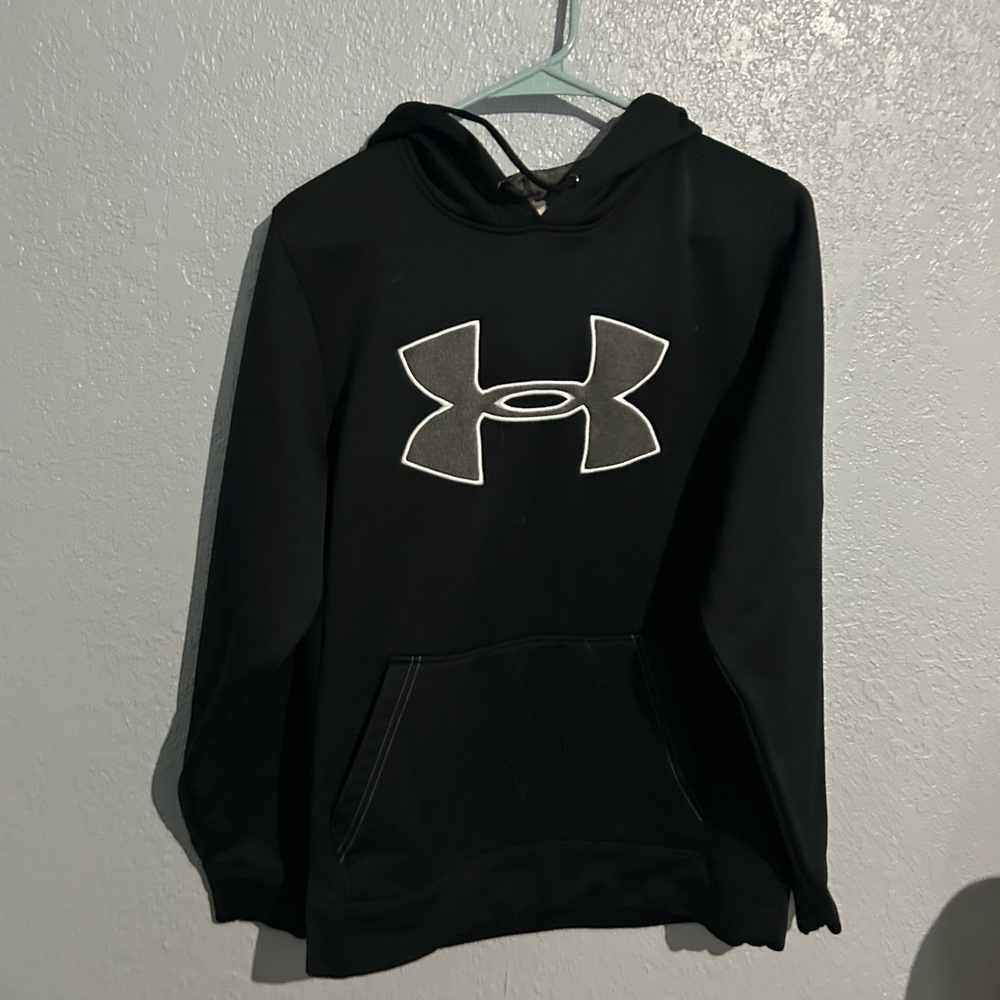 Under Armour Black and Gray Hoodie